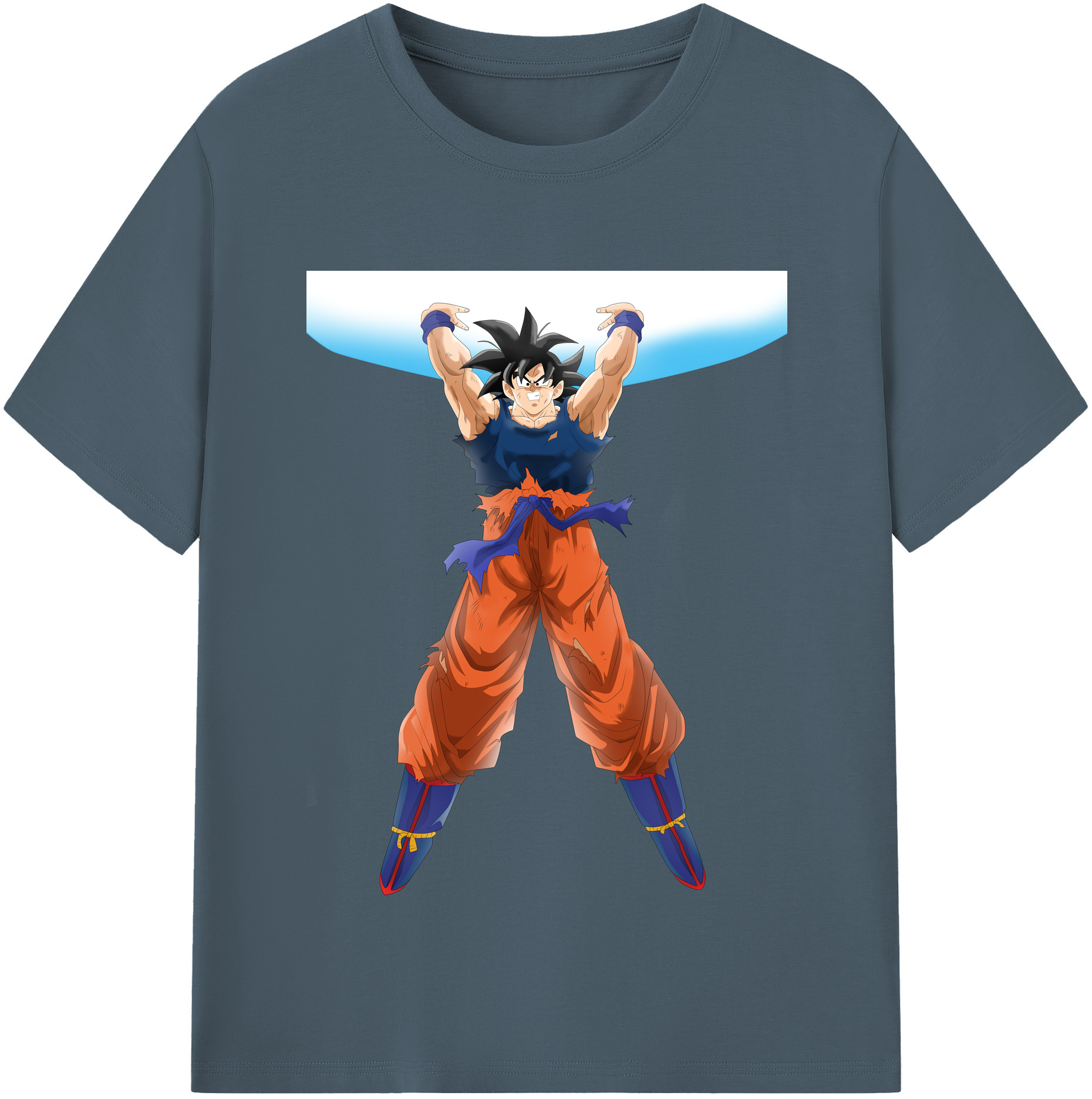 （画像用） ドラゴンボール 孫悟空（そん ごくう）Son Goku カカロット DRAGON BALL Kakarotto 綿100％半袖Tシャツ（フロントプリント）